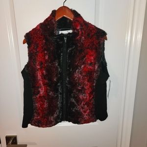 Faux Fur Zip Vest